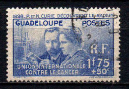 Guadeloupe  - 1938 - P Et Marie Curie  - N° 139  - Oblit - Used - Oblitérés