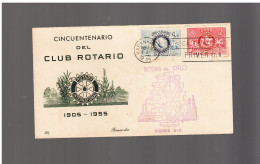 Cuba - 1955 Fdc Rotary - FDC