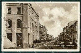 Pescara Città Corso Vittorio Emanuele ABRASA Foto Cartolina RT0109 - Pescara