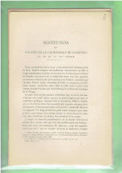 1904 CHARTRES RESTITUTION DES FACADES DE LA CATHEDRALE DE CHARTRES AU XI° ET XII° SIECLE EURE ET  LOIR - Centre - Val De Loire