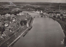 EN AVION AU DESSUS DE GIVET LA MEUSE ET L EGLISE SAINT HILAIRE - Givet