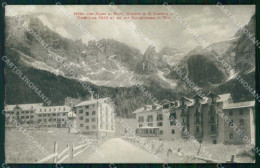 Trento San Martino Di Castrozza Hotel Des Alpes Hotel Cimone Cartolina RT1680 - Trento