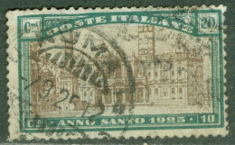 Italie   Yvert  163  Ou Sassone  169  Ob  Second Choix   - Used