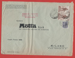 ITALIA - Storia Postale Repubblica - 1968 - 2x 30 Centenario Della Nascita Di Vittorio Bottego; Ritratto Di Vittorio Bot - 1961-70: Marcophilia