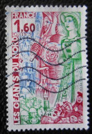 2076 France 1980 Oblitéré  Les Géants Du Nord - Gebraucht