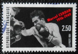 2729 France 1991 Oblitéré  Marcel Cerdan Au Combat - Oblitérés