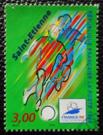 3012 France 1996 Oblitéré  Coupe Du Monde De Football Saint Etienne - Gebraucht