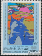 Mauretanien 703 (kompl.Ausg.) Postfrisch 1980 Olympia - Mauritanie (1960-...)