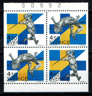 Sweden - 1994 - Yv 1827/28 # - Sport, Lanceur De Javelot, Sauteur En Hauteur - MNH - Nuevos