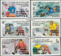 Mauretanien 671-676 (kompl.Ausg.) Postfrisch 1980 Olympia - Mauritanië (1960-...)