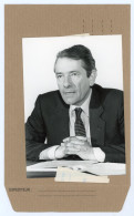 Politique  FRANCE - 4 Photos   MICHEL  CREPEAU  Homme Politique MRG   , Ministre , Maire De LA ROCHELLE   De 1971 à 1999 - Persone Identificate