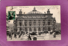 75 09 Paris 9eme  Paris Place De L'Opéra Académie Nationale De Musique Le Plus Vaste Théâtre Du Monde M.J. N° 5111 - Plazas