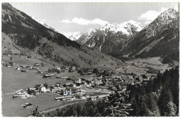 KLOSTERS: Gesamtansicht Mit Bahnhof, Foto-AK 1959 - Klosters