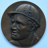Industrie - 100 Ans De Wanner Isolation - 1883-1983 - Médaille Commémorative En Bronze De Robert Rebatet - Andere & Zonder Classificatie