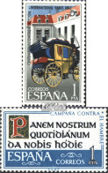 Spanien 1395,1400 (kompl.Ausg.) Postfrisch 1963 Postkonferenz, Kampf Gegen Hunger - Nuovi