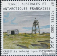 Französ. Gebiete Antarktis 482 (kompl.Ausg.) Postfrisch 2002 Drahtseilbahn Von Crozet - Unused Stamps