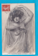 UNION DES FEMMES PEINTRES ET SCULPTEURS  1908 Etude Mathilde Curot Barberel - Peintures & Tableaux