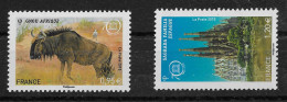 Timbres De Service N° 164 Et 165 De 2015 ** TTBE - Cote Y&T 2024 De 11 € - Ungebraucht