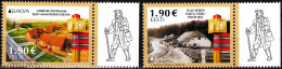 ESTONIA 2020-15 EUROPA: Ancient Postal Routes, MNH - 2020