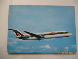 Cartolina  "ALITALIA MC DONNEL DOUGLAS DC - 9 10 /30" - 1946-....: Modern Era