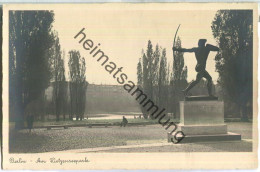 Berlin - Lietzenseepark - Bogenschütze - Foto-Ansichtskarte - Verlag Stengel & Co Dresden - Charlottenburg