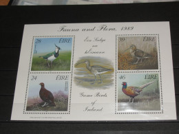 IERLAND,  BLOK 7  POSTFRIS ( MNH), - Hojas Y Bloques