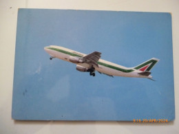 Cartolina  "ALITALIA AIRBUS A 300 B4 - 200" - 1946-....: Modern Era