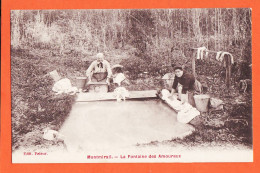 26375 / ⭐ ♥️ MONTMIRAIL 51-Marne Fontaine AMOUREUX Lavoir Public Lavandières Blanchisseuses Scène Lessive 1910s PRIEUR - Montmirail