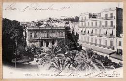 26390 / ⭐ ORAN Algérie La PREFECTURE 05-12-1903 à Jane BULIT Allées Vilotte Foix NEURDEIN 102 - Oran