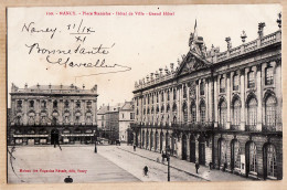 26085 / ⭐ 54-NANCY Place Statue STANISLAS Hotel De Ville 11.09.1911 à CHAUSSEBOURG Mouthier Haute Pierre Doubs - Nancy