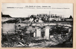 26357 / ⭐ CHAPELAINE Commune VASSIMONT 6kms SOMMESOUS Bataille 51-MARNE Bombardement 8 Septembre 1914 WW1 MENARD 122 - Other & Unclassified