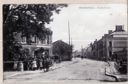 26381 / ⭐ BETHENIVILLE 51-Marne Animation Villageoise Rue De La GARE ROUSSEAU 1910s-LEFEVRE-CHARPENTIER - Bétheniville