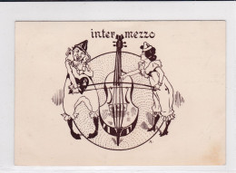 Inter Mezzo, Couple De Clowns Musiciens 1901 - Cirque