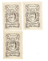 **Austria Notgeld  Schenkenfelden 30+50+75 Heller  S 958.2b 400 SERIEN - Autriche