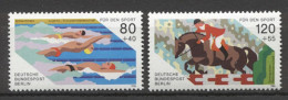 Berlin  712/713  * *  TB  Sport - Unused Stamps