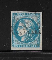 FRANCE  ( FR1 - 168 )   1871  N° YVERT ET TELLIER  N°  46B - 1870 Bordeaux Printing