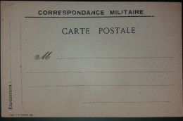 CARTE POSTALE - CORRESPONDANCE MILITAIRE - Storia Postale