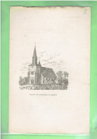 1904 EGLISE DE MONTIGNY LE CHARTIF EURE ET  LOIR - Centre - Val De Loire