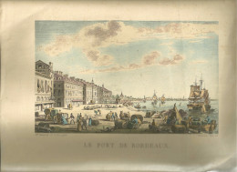 GRAVURE 20X30 / LE PORT DE BORDEAUX - Zeitgenössische Kunst