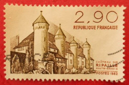 2232 France 1982 Oblitéré Château De Ripaille Haute Savoie - Gebruikt