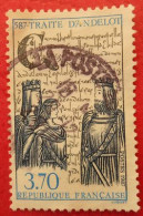 2500 France 1987 Oblitéré Traité D’Andelot - Used Stamps