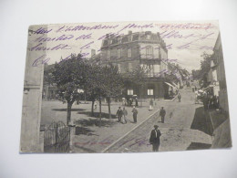 A546 . CPA. 40. HAGETMAU. . (Landes).L'Avenue Carnot.angle De La Place République.beau Plan Animé. écrite & Voyagée 1908 - Hagetmau