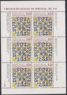 PORTUGAL  1548, Kleinbogen, Postfrisch **, 500 Jahre Azulejos In Portugal, 1981 - Blocs-feuillets