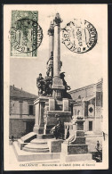 Cartolina Gallarate, Monumento Ai Caduti (visto Di Fianco)  - Autres & Non Classés