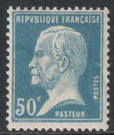 France Scott 191 - SG399, 1923 Pasteur 50c MH* - Unused Stamps