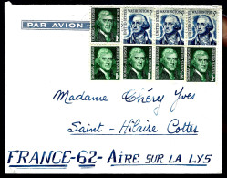 EN PROVENANCE DES ÉTATS UNIS - COMPAGNIE GÉNÉRALE TRANSATLANTIQUE - FRENCH LINE -  - Storia Postale