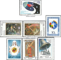 Sowjetunion 6200,6202-6203,6213, 6214,6215,6223 (kompl.Ausg.) Postfrisch 1991 Sondermarken - Nuevos
