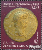 Bosnien - Kroat. Post Mostar 395 (kompl.Ausg.) Postfrisch 2014 Kaiser Nero Goldmünze - Bosnien-Herzegowina