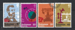 Solomon Islands 1976 Telephone Centenary Y.T. 316/319  (0) - Isole Salomone (1978-...)