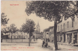 HABAS, Place De La République- Voyagé En 1911 - Autres & Non Classés